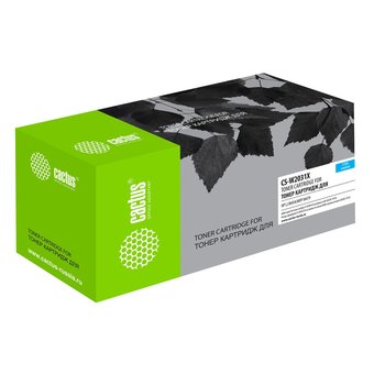  Картридж лазерный Cactus CS-W2031X голубой (6000стр.) для HP LJ M454/MFP M479 