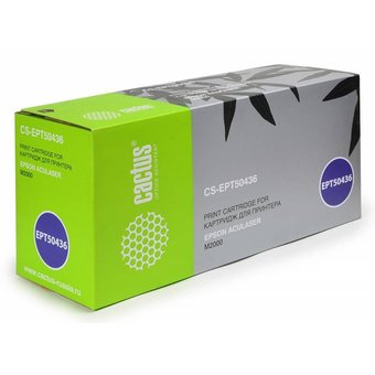  Тонер-картридж Cactus CS-EPT50436 для Epson AcuLaser M2000 черный 3500 стр. 