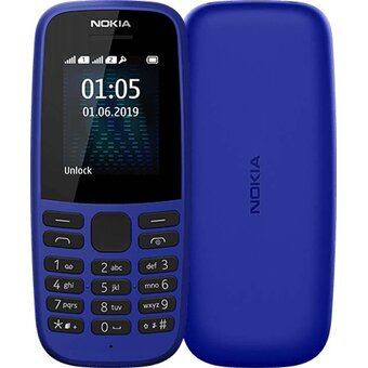  Мобильный телефон Nokia 105 SS TA-1010 Blue 
