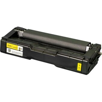  Картридж Sakura SASPC252EY (407534) для Ricoh, желтый, 4000 к. 