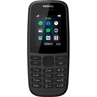  Мобильный телефон Nokia 105 SS TA-1010 Black 