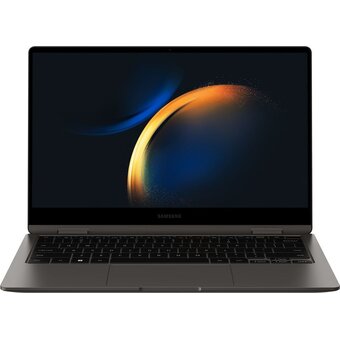  Ноутбук Samsung Galaxy book 3 360 NP730 (NP730QFG-KA4IT) i7 1360P 16Gb SSD512Gb Intel Iris Xe 13.3" AMOLED Touch FHD (1920x1080) Win11H Graphite 