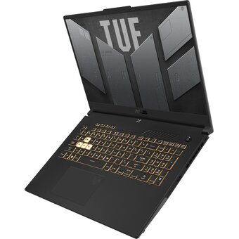  Ноутбук Asus Tuf Gaming F17 FX707VV-HX150 (90NR0CH5-M007K0) Core i7 13700H 16Gb SSD1Tb GeForce RTX4060 8Gb 17.3" IPS FHD (1920x1080) noOS grey 