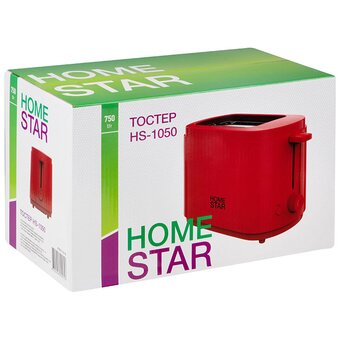  Тостер HOMESTAR HS-1050 красный 