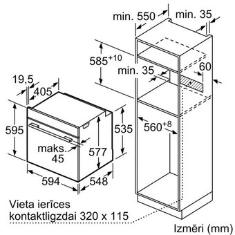  Духовой шкаф BOSCH HBG7721B1S 
