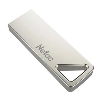  USB-флешка Netac U326 NT03U326N-004G-20PN 4GB USB2.0 серебристый 