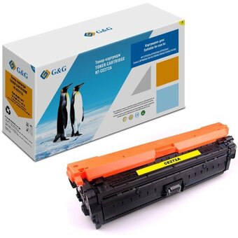  Картридж лазерный G&G GG-CE272A желтый 15000стр для HP LJ Ent CP5525 