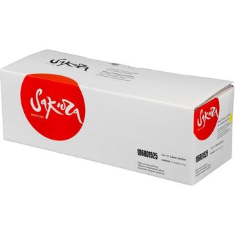  Картридж Sakura SA106R01525 для Xerox Phaser 6700, желтый, 12 000 к. 