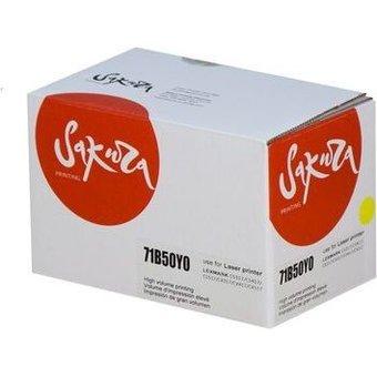  Картридж Sakura SA71B50Y0 для Lexmark CS317dn/ CS417dn/ CS517de/ CX317dn/ CX417dn/ CX417de/ CX517de, желтый, 2300 к. 