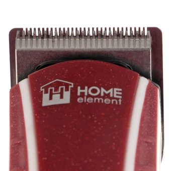  Машинка для стрижки HOME ELEMENT HE-CL1011 бордовый гранат 