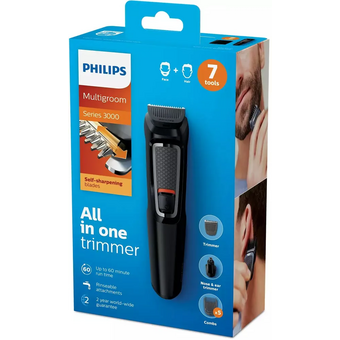  Триммер Philips MG3720/33 черный 