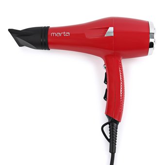  Фен MARTA MT-1260 PRO красный рубин 