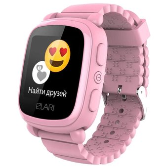  Детские часы-телефон Elari KidPhone 2 розовый 