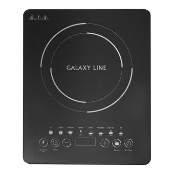  Электроплитка Galaxy GL3064, черная 