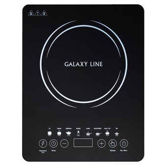  Электроплитка Galaxy GL3065, черная 