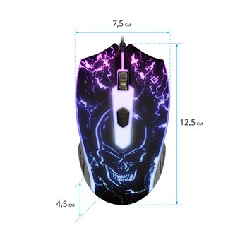  Мышь DEFENDER Overmatch GM-069 52069 