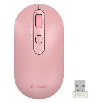  Мышь A4Tech Fstyler FG20 розовый 