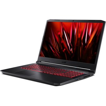  Ноутбук Acer Nitro 5 AN517-54-58SX NH.QF7ER.004 i5 11400H/8Gb/512Gb SSD/17.3" IPS FHD/3060 6Gb/DOS/black 