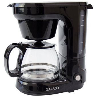  Кофеварка Galaxy GL0701, черный 
