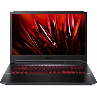  Ноутбук Acer Nitro 5 AN517-54-58SX NH.QF7ER.004 i5 11400H/8Gb/512Gb SSD/17.3" IPS FHD/3060 6Gb/DOS/black 