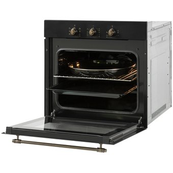 Духовой шкаф Simfer B6EL18017 чёрный 