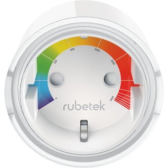  Умная розетка Rubetek RE-3305 EU Wi-Fi белый 