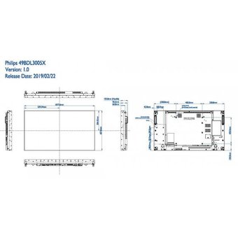  Панель Philips 49BDL4031D/00 черный 