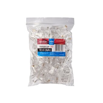  Коннектор Netko Optima NC-RJ-45-(8p8c)-ctn-50 RJ-45 8P8C категория 5e, 50 шт. 