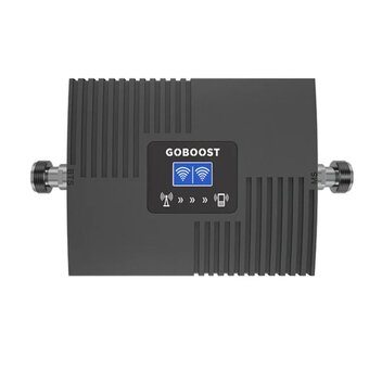  Усилитель сигнала Goboost 900/1800/2100Mhz Усиливает 2g,3g,4g коэффициент усиления 65дб, мощность 20дбм 