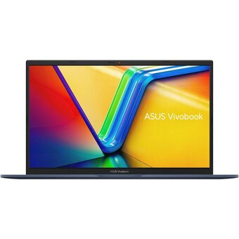  Ноутбук Asus VivoBook 17X X1704ZA-AU342 (90NB10F2-M00DE0) Core i7 1255U 16Gb SSD512Gb Intel Iris Xe graphics 17.3" IPS FHD (1920x1080) noOS blue 