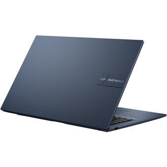  Ноутбук Asus VivoBook 17X X1704ZA-AU342 (90NB10F2-M00DE0) Core i7 1255U 16Gb SSD512Gb Intel Iris Xe graphics 17.3" IPS FHD (1920x1080) noOS blue 