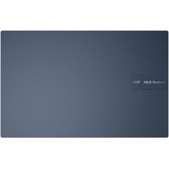  Ноутбук Asus VivoBook 17X X1704ZA-AU342 (90NB10F2-M00DE0) Core i7 1255U 16Gb SSD512Gb Intel Iris Xe graphics 17.3" IPS FHD (1920x1080) noOS blue 