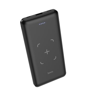  Аккумулятор внешний резервный HOCO J50 Surf wireless charging mobile 10000mAh (чёрный) 