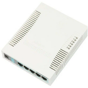  Коммутатор MikroTik RouterBoard 260GSP (RB260GSP/CSS106-1G-4P-1S) 
