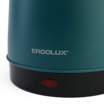  Электрочайник ERGOLUX ELX-KS14-C44 черый/зеленый 