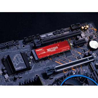  SSD KingSpec XG7000 (XG7000-512) M.2 512Gb (PCI-E 4.0 x4, up to 7200/4400MBs, 3D TLC, 300TBW, NVMe 1.4, 22х80mm, heatsink) 