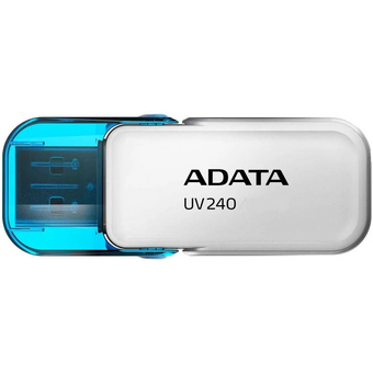  USB-флешка A-DATA UV240 AUV240-64G-RWH 64GB, USB 2.0, Белый 