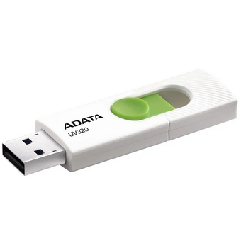  USB-флешка ADATA AUV320-32G-RWHGN 32GB USB 3.2 Gen1 White/Green 