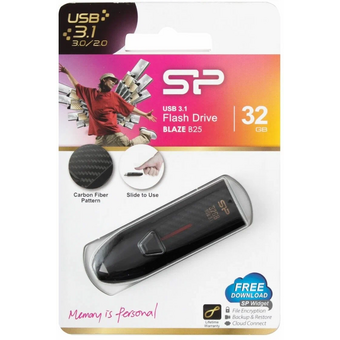  USB-флешка Silicon Power B25 SP256GBUF3B25V1W 256Gb USB3.2, White 