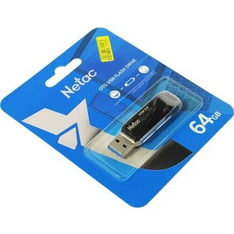  USB-флешка Netac US11 NT03US11C-064G-32BK 64GB USB3.0+TypeC Dual Flash Drive 
