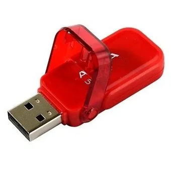  USB-флешка A-DATA UV240 AUV240-64G-RRD 64GB, USB 2.0, Красный 