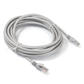  Патч-корд Exegate UTP-RJ45-RJ45-5e-10M-GY (EX290422RUS) 10м, серый, LSZH 