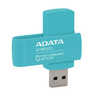  USB-флешка A-DATA UC310E UC310E-128G-RGN 128GB , USB 3.2, зеленый 