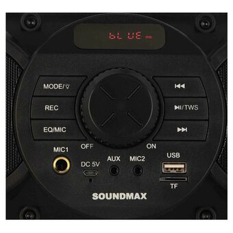  Акустика портативная SOUNDMAX SM-PS5071B черный 