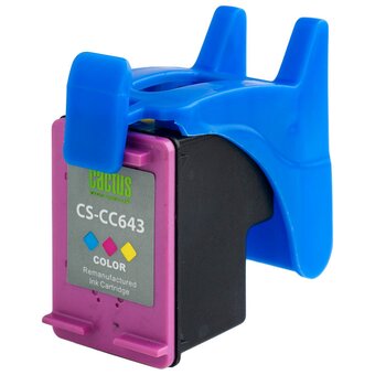  Картридж струйный Cactus CS-CC643 №121 многоцветный 9мл для HP DJ D1663/D2563/D2663/D5563/F2423/F2483/F2493/F4213/F4275/F4283/F4583/PS C4683/C4783 