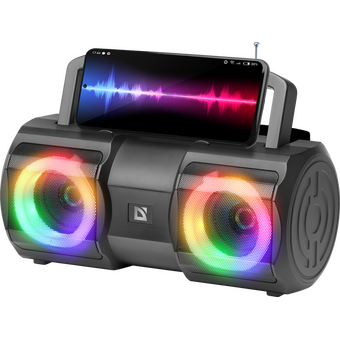  Портативная колонка DEFENDER Beatbox 20 (65420) 20Вт, Light/BT/MIC/FM/USB/TF 