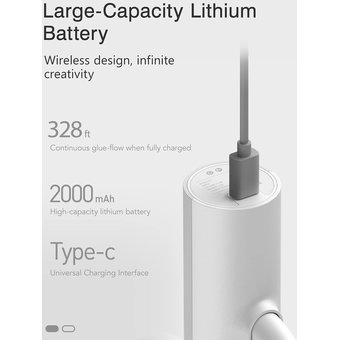  Клеевой пистолет Xiaomi HOTO Little Monkey Electric Glue Beige QWRJQ001 