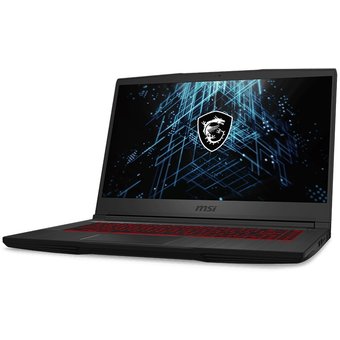  Ноутбук MSI GF63 11UD-221RU 9S7-16R612-221 i5 11400H/8Gb/512Gb SSD/15.6" IPS FHD/3050Ti 4Gb/W10/black 