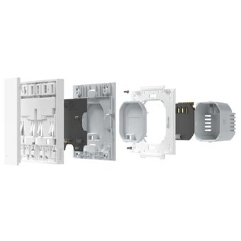 Умный выключатель Aqara Smart Wall Switch H1 EU двухклавишный (WS-EUK02) 