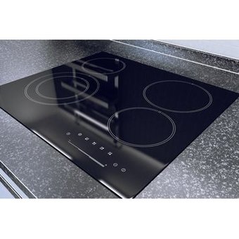  Варочная поверхность KUCHE CSH 641 B Черная 